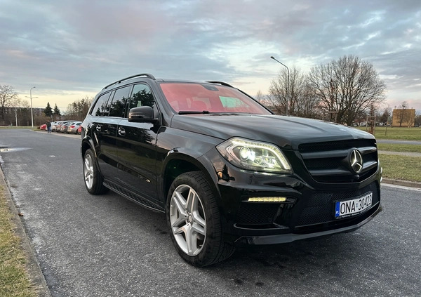 Mercedes-Benz GL cena 146000 przebieg: 162364, rok produkcji 2015 z Wrocław małe 211